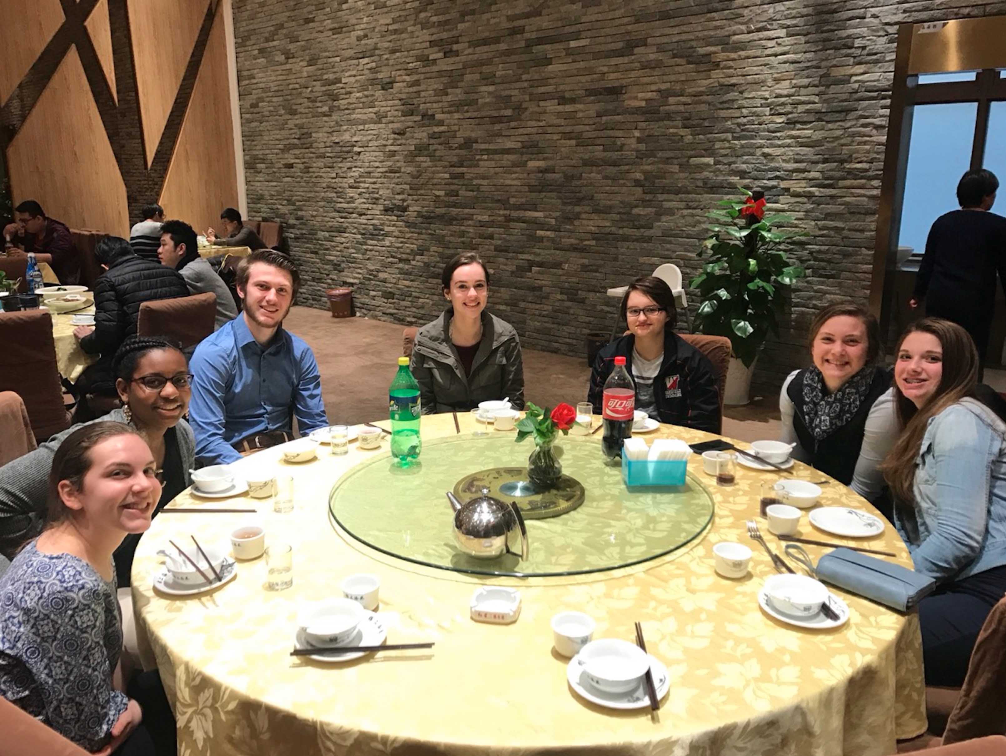 Banquet in Nanjing University of the Arts